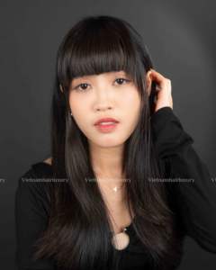 Prix de gros pour les extensions de cheveux humains vierges vietnamiens Perruques à franges ondulées sans trame unique Remy Hair - Product Image 4