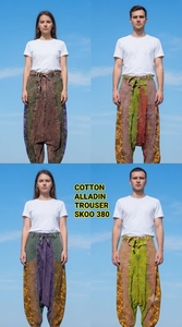 Pantalon d'hiver en coton Sama Om Aladdin, taille élastique, délavé, léger, coloré, coupe ample, haute qualité, respirant, écologique - Product Image 5