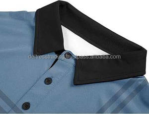 Polo d'été à manches courtes pour hommes de haute qualité sur mesure haut rayé ample Design Premium Business Style - Product Image 3