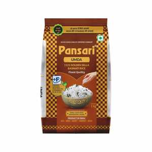 ข้าวบาสมาติ ปันซารี 1121 โกลเด้น เซลล่า ข้าวแห้งนุ่ม 1 กก. - Product Image 1