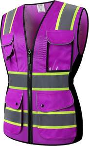 Chaleco de Seguridad Reflectante de Alta Visibilidad, Superventas, para Mujer, Color, 100% Poliéster - Product Image 2