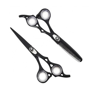 Meilleures Ciseaux de Coiffure Professionnels, Ciseaux de Salon, Ciseaux de Barbier Importés avec Manche Fantaisie - Product Image 2