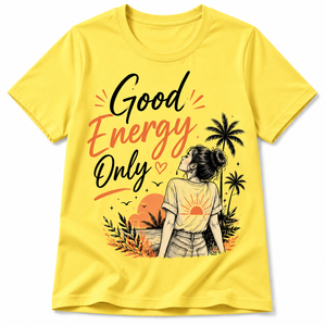 เสื้อยืดคอกลมแขนสั้นพิมพ์ลายดอกไม้แบบกำหนดเองสำหรับผู้หญิง คุณภาพสูง พิมพ์ลายด้วยเทคนิคการถ่ายเทความร้อน พิมพ์ลายดอกไม้ ทรงเข้ารูปลำลอง - Product Image 1