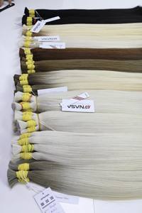 Extensions de cheveux humains vierges 100% de haute qualité de Nasa Hair Vietnam Extensions de cheveux raides en vrac - Product Image 3