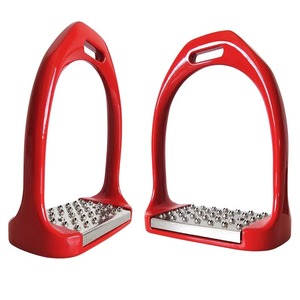 Étriers de cheval professionnels en acier inoxydable, antidérapants, à large surface de contact, confortables, pour un maintien optimal lors de l'équitation, équipement équestre durable - Product Image 4