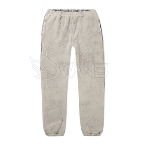 Chándal informal con capucha de corte regular y lavado ácido, 100% algodón, para uso exterior, hecho en Pakistán. - Product Image 2