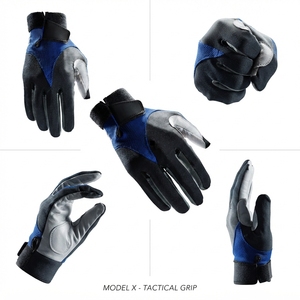 Guantes de Raquetbol de Alto Rendimiento, Agarre Superior, Transpirables, Protección Deportiva para las Manos, Palma de Cuero Duradero, Equipo Deportivo - Product Image 2