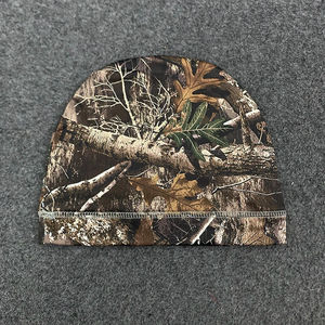 Gorro de Hip-Hop con Estampado de Hojas Vintage y Bordado 3D, Gorra de Doble Capa Informal, Versátil, Unisex, Moderna, Personalizable - Product Image 2