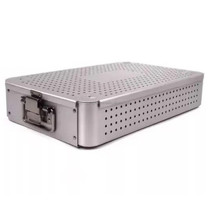 High Quality MEDTRUST SURGICAL Aluminum Sterilization Tray Box (540x250x100mm) <b>laparoscope</b> Reusable <b>Instrument</b> - Product Image 4