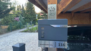 US Style Galvanized Steel <b>Mailbox</b> - Wall Mounted, Custom OEM/ODM Available - Product Image 4