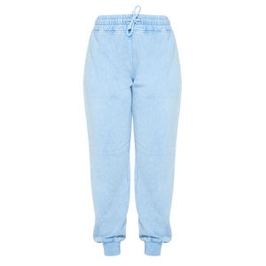 Joggers pour femmes entièrement personnalisables, effet délavé, 100% coton biologique, pantalons de survêtement en molleton français avec strass, personnalisation de la marque - Product Image 6