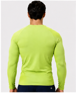 Camiseta Interior de Punto Suave para Hombre, Manga Larga, Uniforme Médico, Transpirable, de Secado Rápido, para Enfermería, Corte Ajustado - Product Image 5