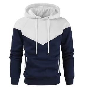 Sudadera con Capucha de Forro Polar para Hombre, Diseño de Bloques de Color y Estampado de Dibujos Animados, Manga Regular, Estilo Casual, Tejido de Punto, para Primavera, Corte Regular - Product Image 4