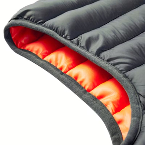 Chaleco Montane de Alta Calidad con Cierre, Acolchado, para Invierno, Talla Grande, con Cuello Alto y Logotipo Frontal - Product Image 4