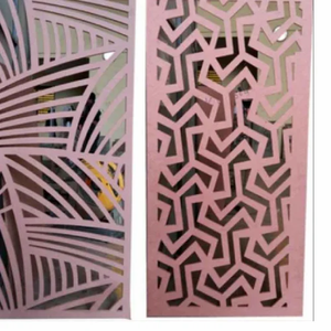 ฉากกั้นห้องตกแต่งผนังโลหะตัดด้วยเลเซอร์ CNC รุ่นใหม่ ดีไซน์สวยงาม - Product Image 1