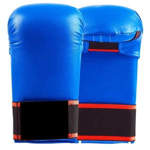 Mitaines de karaté de haute qualité pour les séances de sparring, gants d'arts martiaux rembourrés et doux avec support pour le poignet - Product Image 6