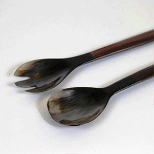 Utensilios para Ensaladas Hechos a Mano, Ecológicos, Aptos para Lavavajillas, para Cocina Casera, Hechos en India - Product Image 4