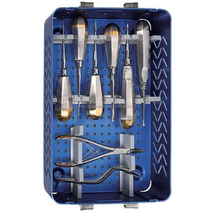 WORLD PRECISION SURGICAL Dental Orthodontic Instrument Kit WPS-DOK Stainless Steel <b>Pliers</b> <b>Set</b> Braces Adjustment Tools Blue Tray - Product Image 3