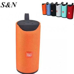 T&G Portable <b>Bluetooth</b> <b>Speaker</b> Red Blue Checkered Pattern <b>With</b> Carrying Strap For Outdoor Use - Product Image 6