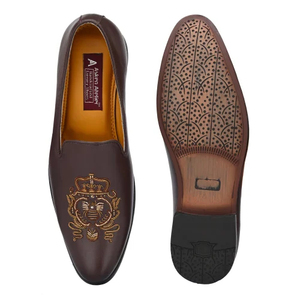 Lussuose scarpe <span class=keywords><strong>da</strong></span> uomo Asken Atelier <span class=keywords><strong>per</strong></span> matrimonio, scarpe <span class=keywords><strong>da</strong></span> cerimonia ricamate, comode e traspiranti - Product Image 3