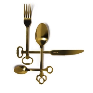 Minimalist Design Metal <b>Spoon</b> Set For Dining <b>Table</b> Kitchen Stainless Steel Durable Rust Resistant Elegant Look - Product Image 2