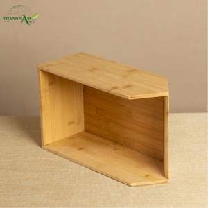 กล่องเก็บของไม้ไผ่แบบพับได้ทันสมัยอเนกประสงค์ ทนทานและเป็นธรรมชาติ - Product Image 3