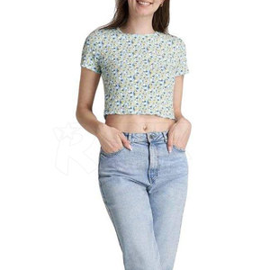 Top Corto Informal para Mujer, Tejido Ligero, Fácil de Usar Diariamente, Top Corto para Mujer, Ajuste Cómodo - Product Image 2