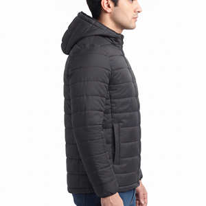 Men's Stylish <b>Lightweight</b> Quilted Jacket Warm Winter Padded Puffer <b>Coat</b> Outdoor Casual Multi Color Outerwear - Product Image 3