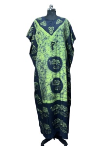 Vestido Maxi Dashiki Africano Tradicional con Estampado Batik para Mujer, Tallas Grandes, Estilo Ankara Tie Dye, Secado Rápido, Ideal para Playa, Venta al Por Mayor - Product Image 2