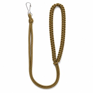 Cordón de Nylon Trenzado Verde Oliva con Gancho Metálico para Bolsos, Diseño Simple, Estructura de 16 Hilos, Cordón de Macramé de Alta Tenacidad - Product Image 1