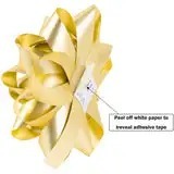 Golden Eco-Friendly Butterfly Bow Gift <b>Ribbons</b> Satin Woven Metallic Double Face Polyester Birthday Christmas Decorative Bows - Product Image 6