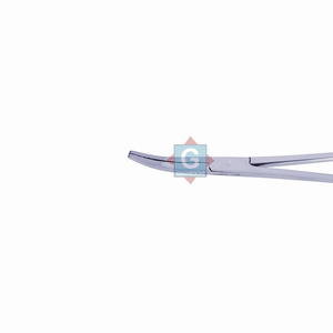 Pinzas Hemostáticas Quirúrgicas Grayrocks, Curvas, con Mordazas Dentadas, Manuales, de Acero Inoxidable, Certificación CE, Instrumento de Clase I - Product Image 5