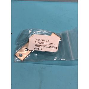 Resorte de Filamento Derecho VARIAN E17036910, 188228 - Equipo y Piezas de Semiconductores de Confianza de Tradicción Global - Product Image 1