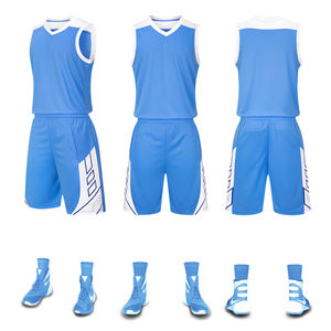 Uniformes de Baloncesto con Logotipo Personalizado al Por Mayor, Uniformes Deportivos con Tela Transpirable y Cómoda para Hombre - Product Image 6