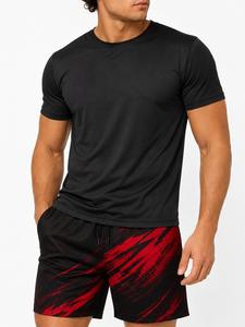 Shorts Homme Personnalisés à Devant Uni, Dernière Tendance, Vente en Gros, Tenue Décontractée, Légers, Fermeture à Cordon, Respirants, en Polyester - Product Image 6