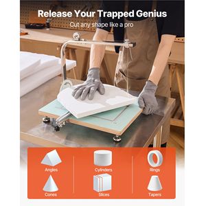 Taglierina Elettrica per Polistirolo 58W con Controllo della Temperatura Variabile e Design Portatile per Schiuma EPS - Product Image 2