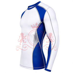 Premium Quick Dry <b>Compression</b> Sports Wear With Four Way Stretch Fabric Rash Guard For Training And Fitness Rash Guard - Product Image 2