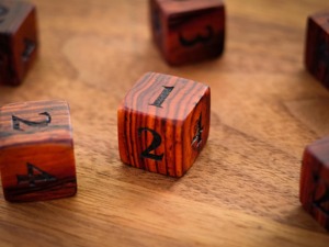 Dés en bois polyédriques robustes, les plus vendus sur le marché, pour les jeux de rôle de table Dungeons and Dragons, article de jeu en gros - Product Image 6