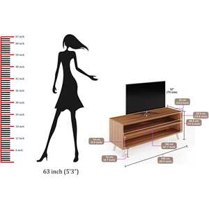 Soporte para TV Leo para televisores de hasta 42 pulgadas, soportes para TV duraderos y elegantes - Product Image 3