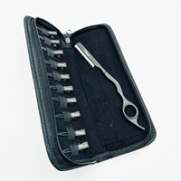 Pince à Démêler les Extensions de Cheveux Professionnelle en Acier Inoxydable Chirurgical Noir Mat, Qualité Commerciale, OEM Nomex