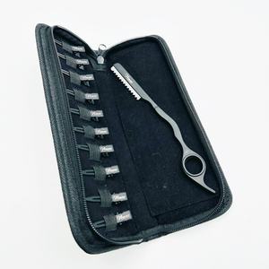 Juego de alicates para extensión de cabello de acero inoxidable de grado quirúrgico sólido, negra mate profesional maquinilla de afeitar, logotipo personalizado de bajo costo - Product Image 6