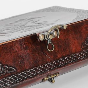 Handmade Leather Double Dragon Journal Diary Bound Daily <b>Notepad</b> <b>A5</b> Unlined Paper for Men & Women Gift - Product Image 4