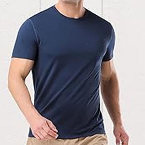 Camiseta Deportiva para Hombre, 100% Poliéster, Transpirable, de Secado Rápido, Ligera, con Estampado - Product Image 2