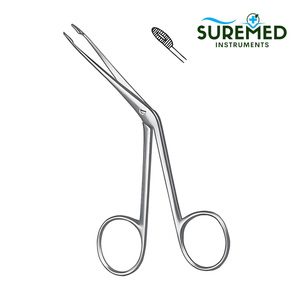 Pinzas para pólipos nasales de acero inoxidable, instrumento quirúrgico ORL, pinzas para pólipos nasales para uso hospitalario y clínico - Product Image 1