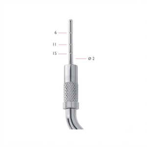 Optitech Healthcare WT-8836 Dental Osteotome Set Manual Steel 2mm Diameter Class II CE Certified <b>Universal</b> <b>Plug</b> Oral Equipment - Product Image 5