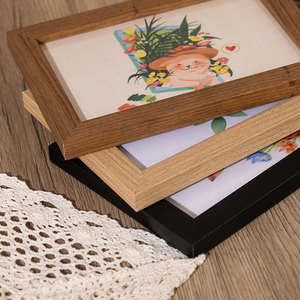 Highly Demanded Hot Trend Wooden <b>Photo</b> <b>Frame</b> Mouldings Cheap Household Eco-Friendly Handmade Customizable Living Room Decor - Product Image 2