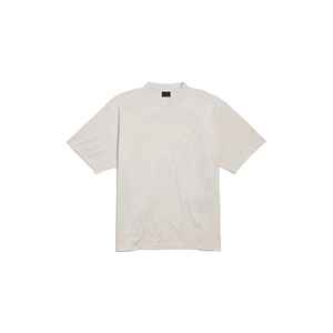 CUSTOM <b>Tshirt</b> for Man Distressed Boxy Mock Neck Custom <b>Tshirts</b> Blank Heavyweight Crew T Shirt - Product Image 3