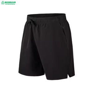 Top quality <b>Men's</b> <b>White</b> Polyester <b>Shorts</b> Drawstring Waist Breathable Casual Sport <b>Shorts</b> 100% Cotton - Product Image 2