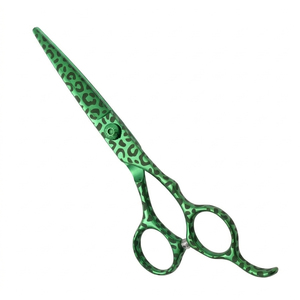 Ciseaux de coiffure professionnels de 6,5 pouces en acier inoxydable, lame tranchante durable, nouveau design, pour droitiers, réutilisables, ciseaux de barbier - Product Image 2