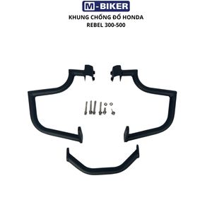 Cuadro Antivuelco Ph Kin Rebel 300 500 para Motocicleta - Cuadro Delantero Metálico Resistente a la Corrosión - Product Image 2